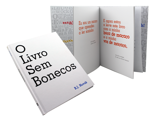 Um livro para crianças sem bonecos?