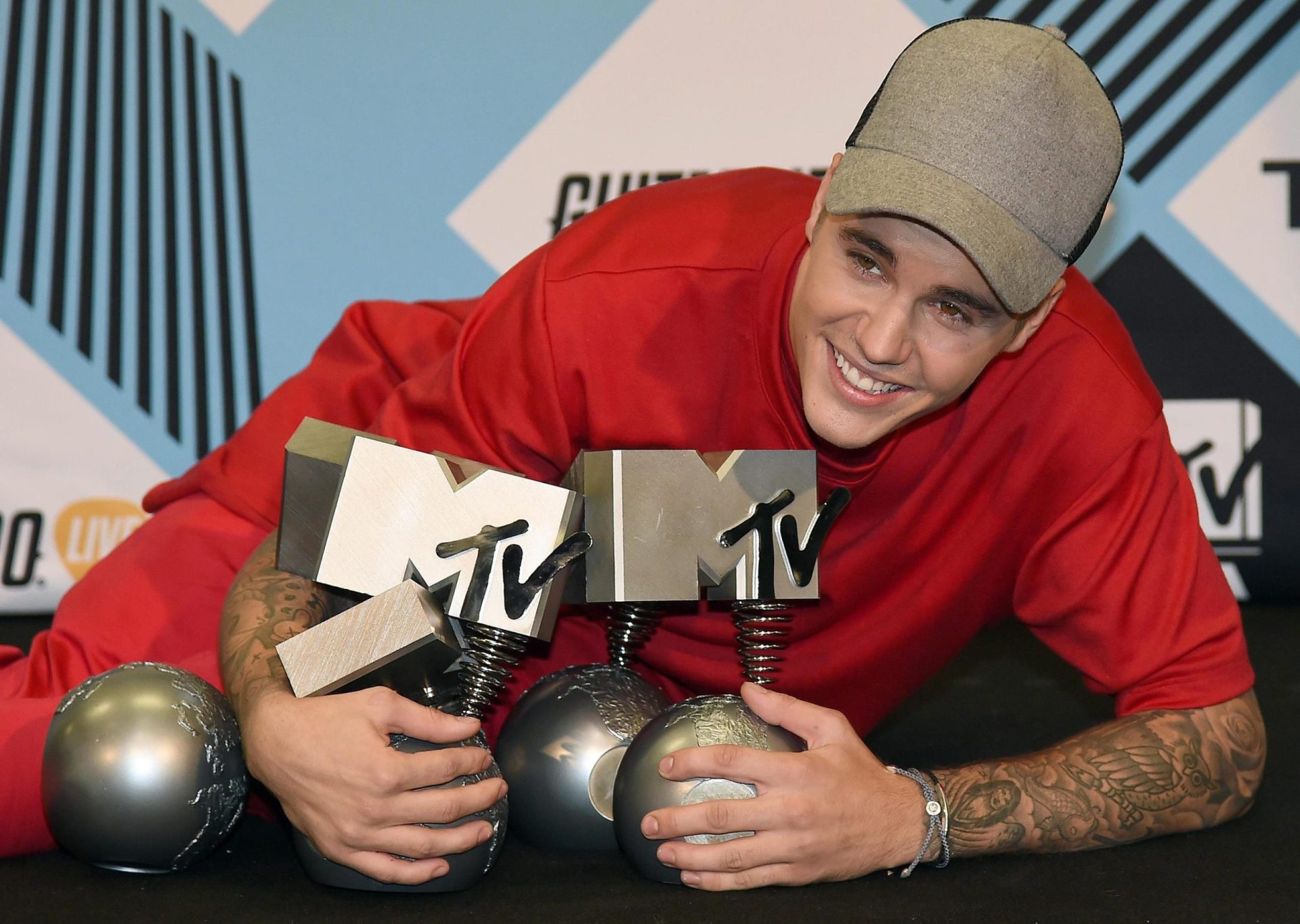 MTV Europe. Justin Bieber é o grande vencedor da noite