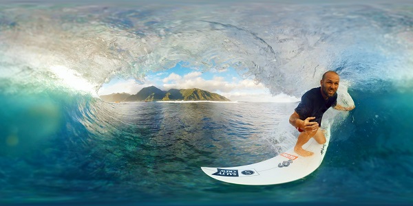 Vídeo. Surfar Teahupo’o com a nova tecnologia de realidade virtual