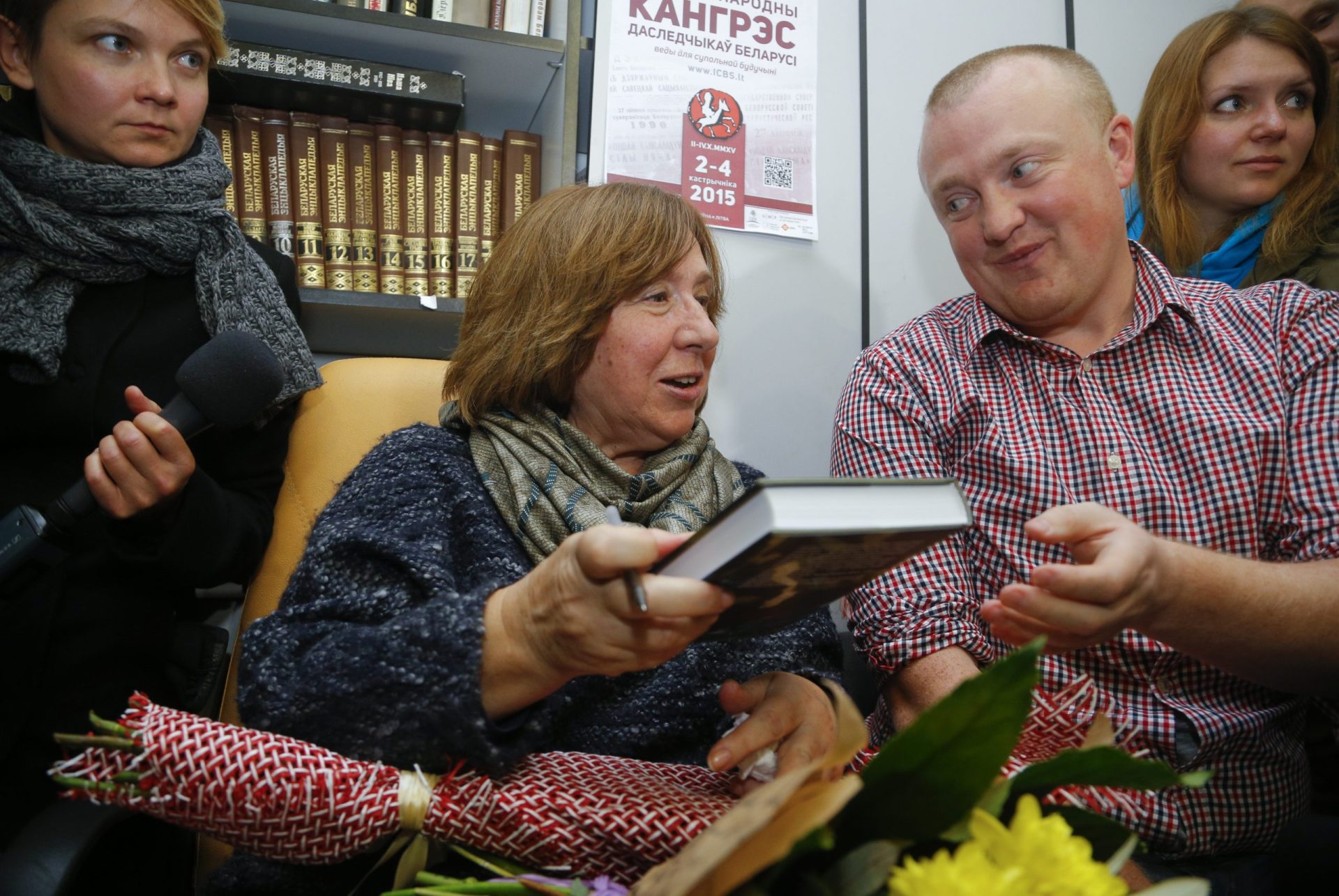 “Svetlana Alexievich escreve com uma sensibilidade incomum”