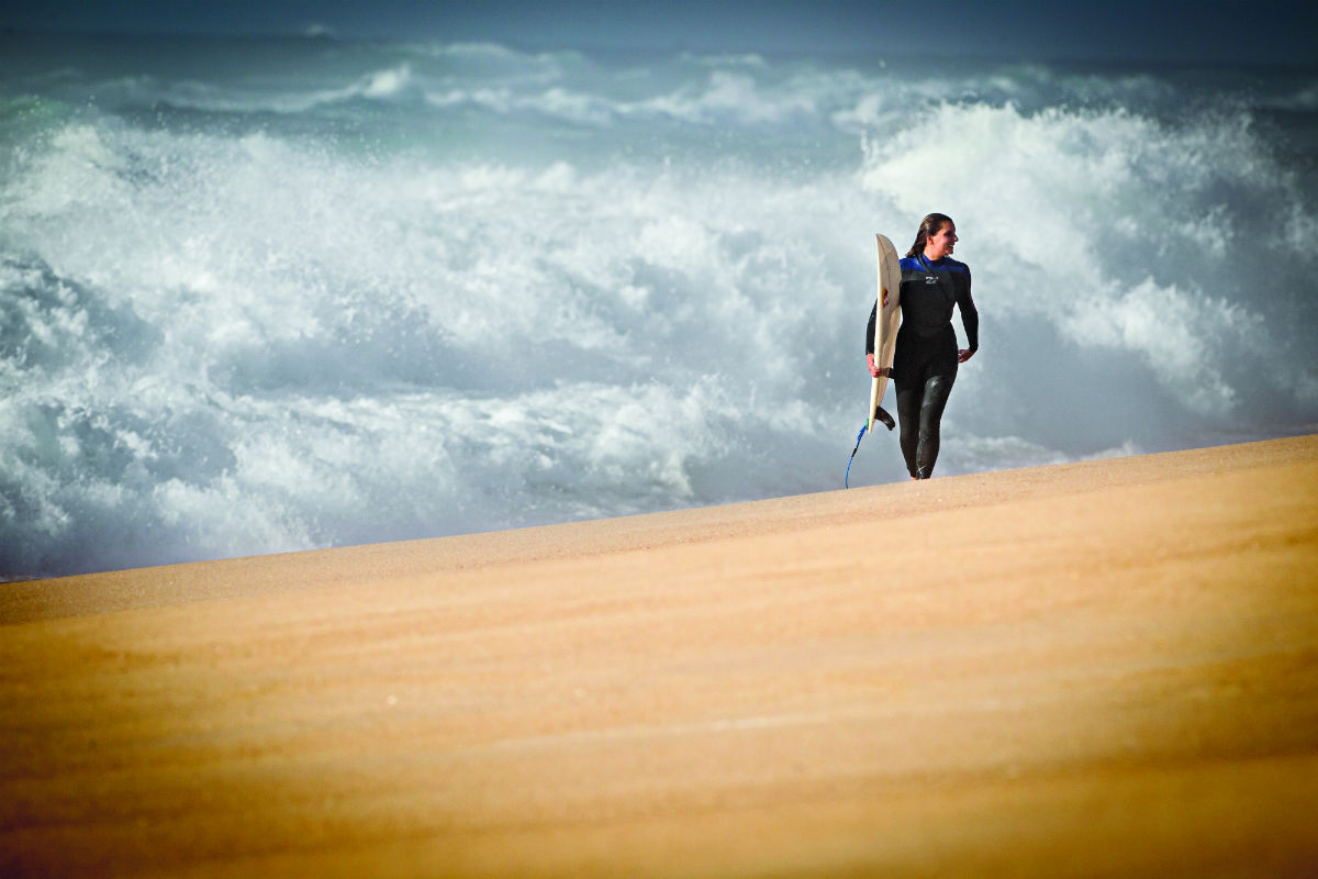 Maya Gabeira. “Sinto bastante medo quando entro na água na Nazaré”