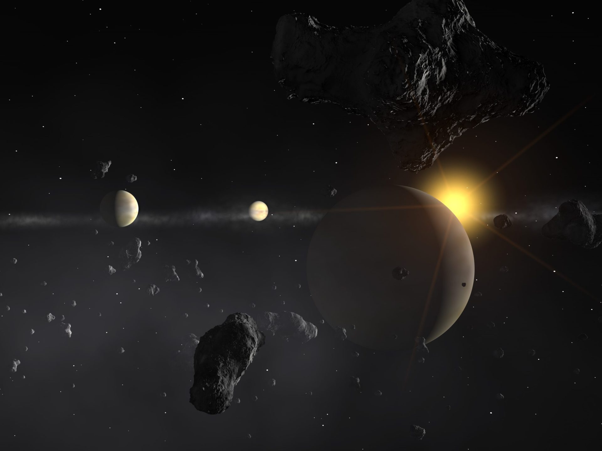 Há um exoplaneta rochoso com atmosfera perto do sistema solar (e é parecido com Vénus)