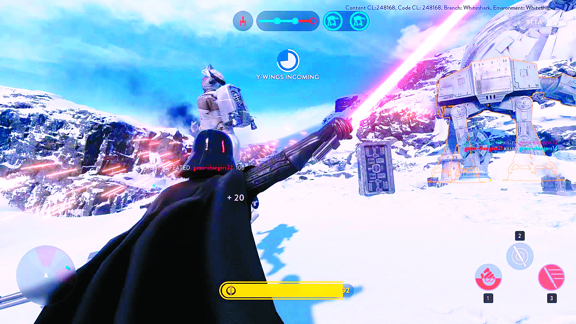 Battlefront. Luke Skywalker e Darth Vader estão a jogar em nossa casa