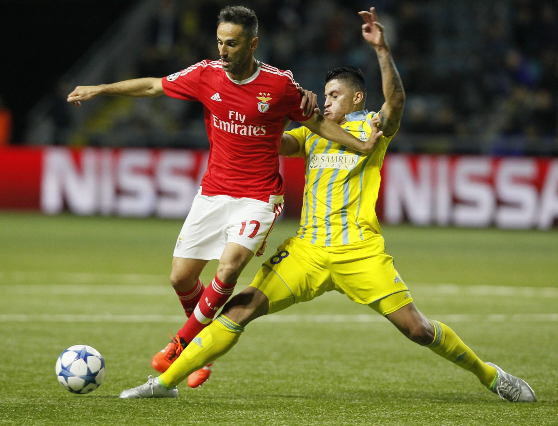 Champions. Benfica empata em Astana e ainda não garante ‘oitavos’