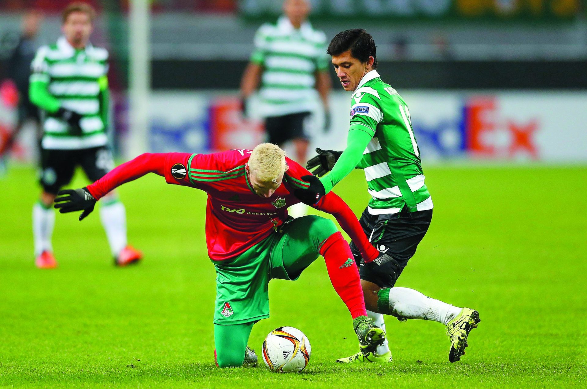 Sporting. Fredy espalha o terror em Moscovo