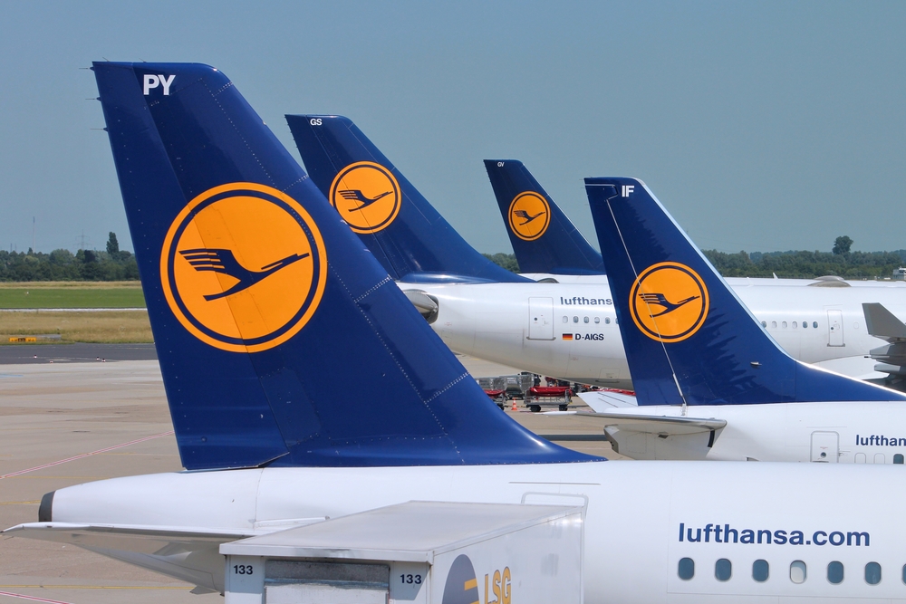 Lufthansa anuncia cancelamento de mais de 900 voos na segunda-feira