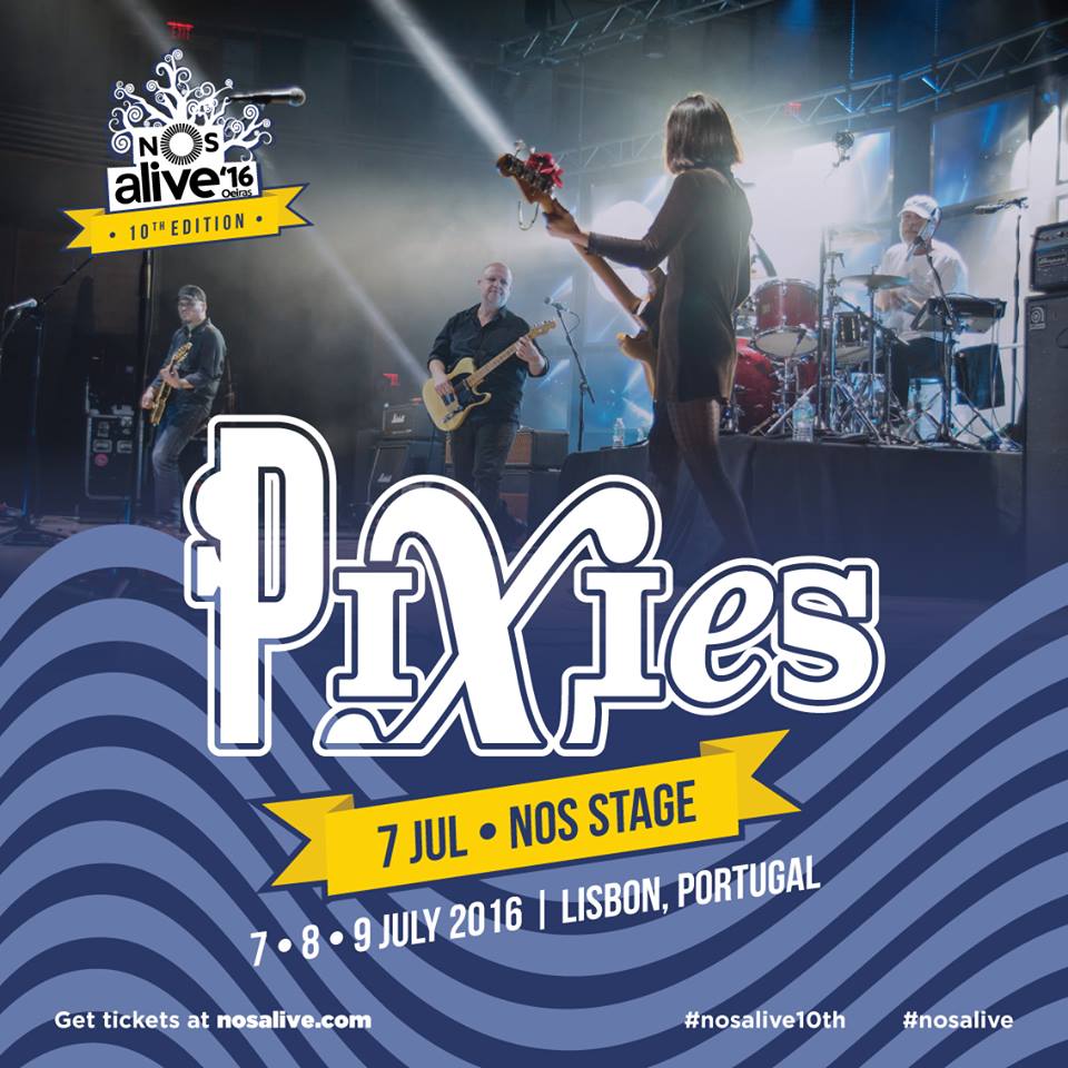 Pixies atuam na próxima edição do NOS Alive