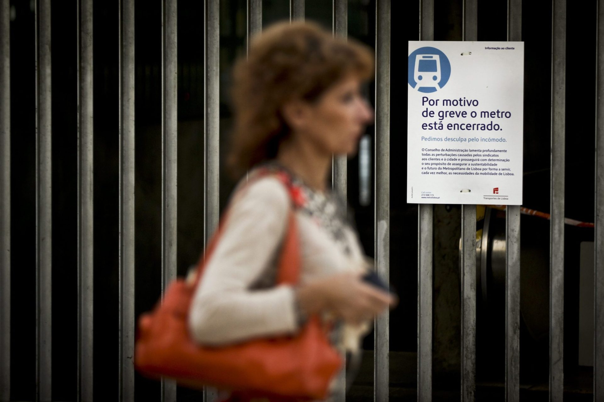 Metro. Trabalhadores fazem greve pela 41.ª vez desde 2011