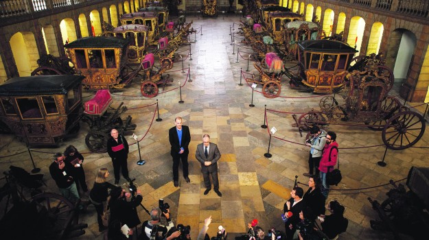 Museu dos Coches. O landau do regicídio já mudou de casa