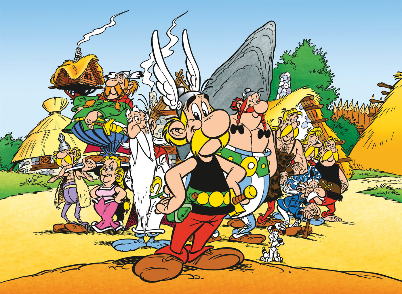 Astérix e Obélix voltam no Outono, em “O papiro de César”