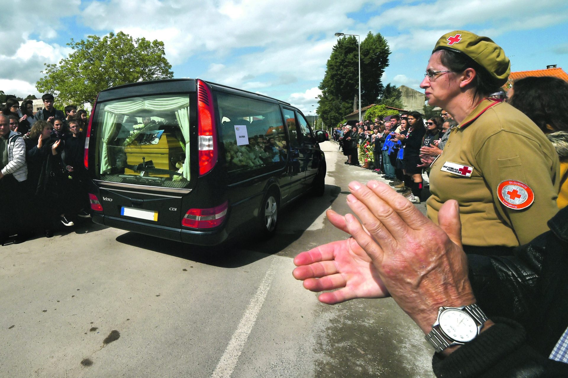 Peregrinos de Mortágua.  A morte ao quilómetro 178,8