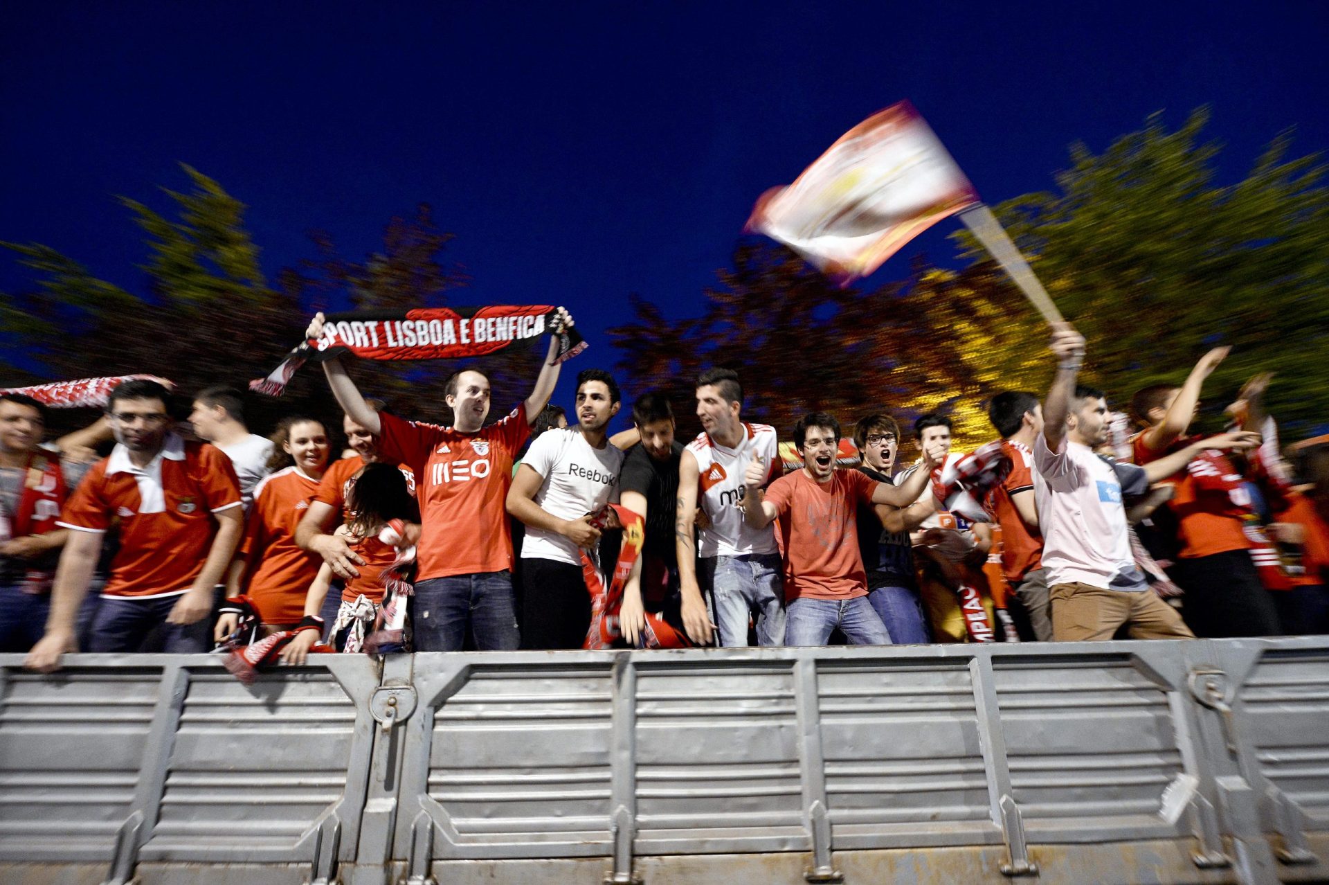 Benfica campeão. A festa que não chegou a acontecer