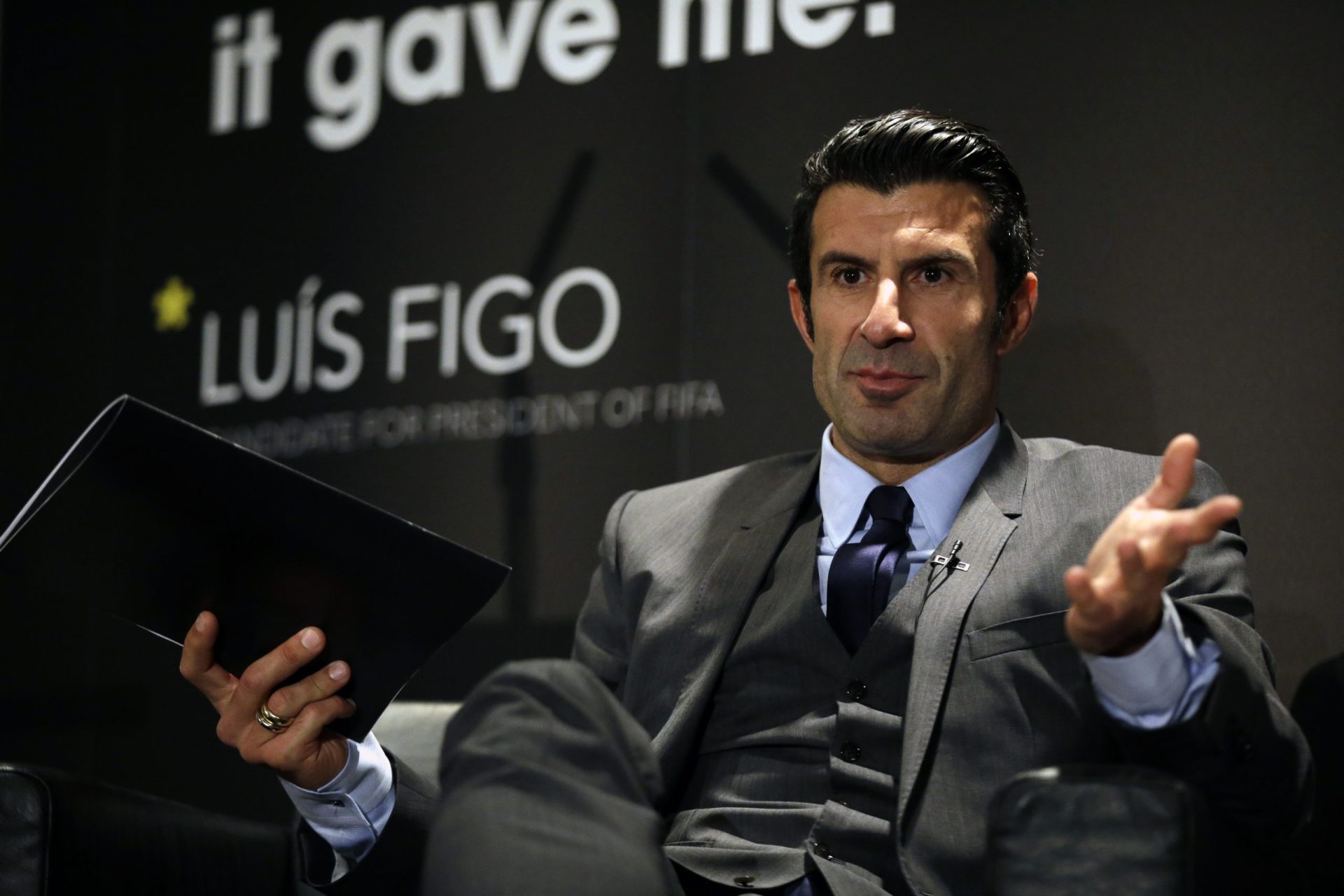 Luís Figo não está surpreendido com as detenções