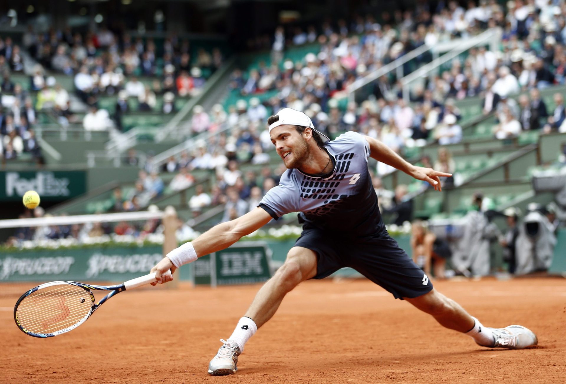 Roland Garros. Sousa venceu um set a Murray mas foi eliminado