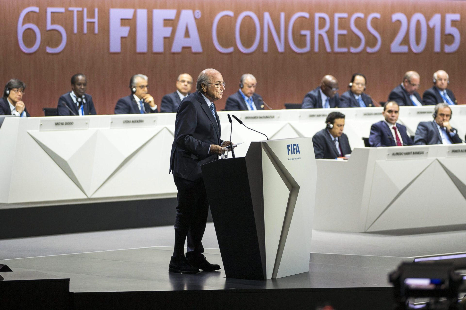 FIFA. Ameaça de bomba durante o congresso