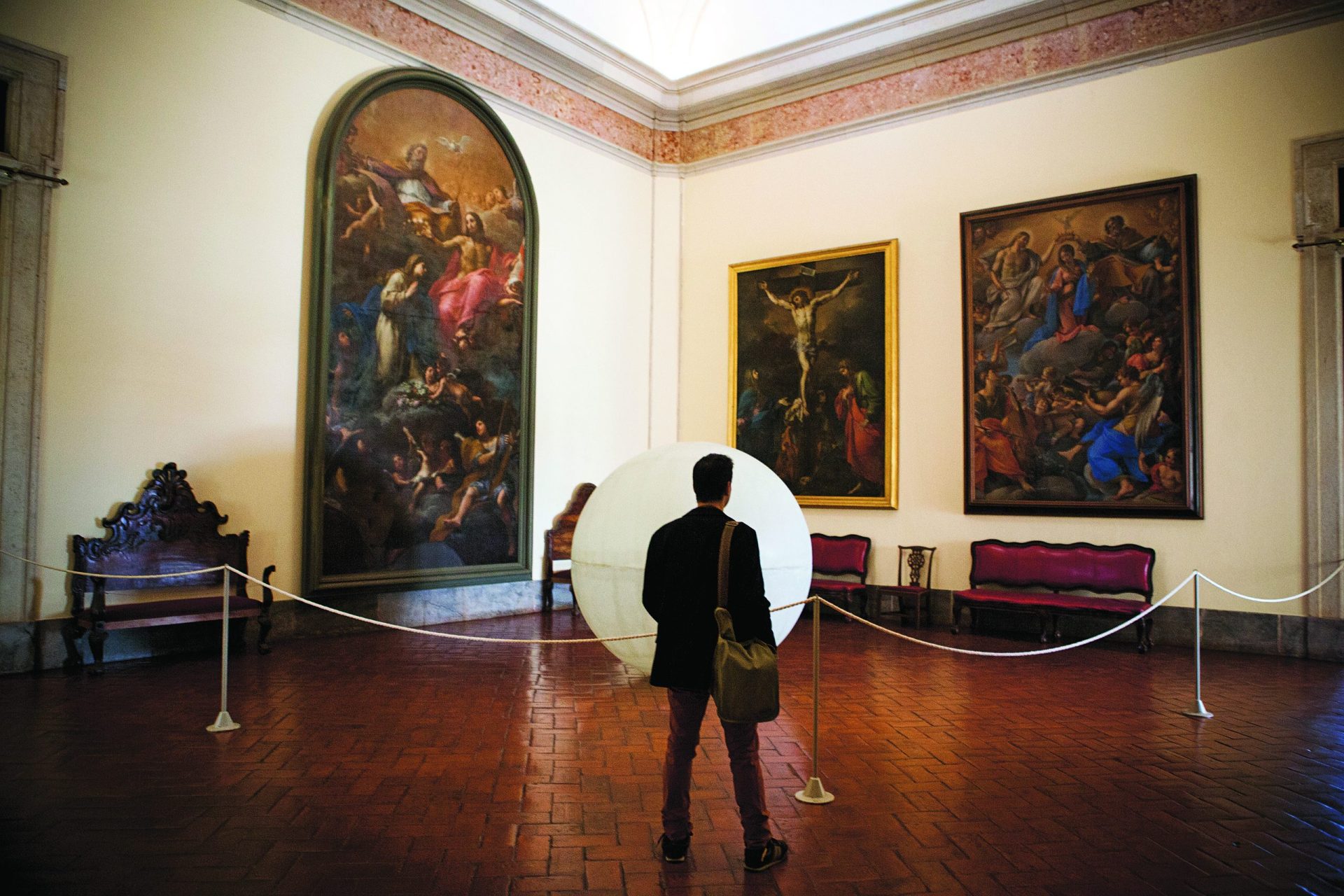 Palácio de Mafra. A arte contemporânea está a passar por aqui