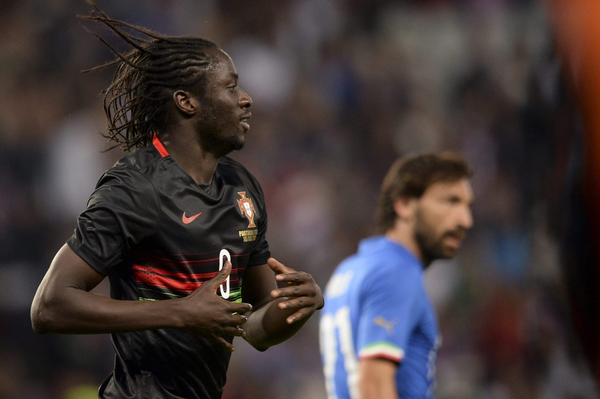 Portugal vs. Itália. Éder dá pontapé na história