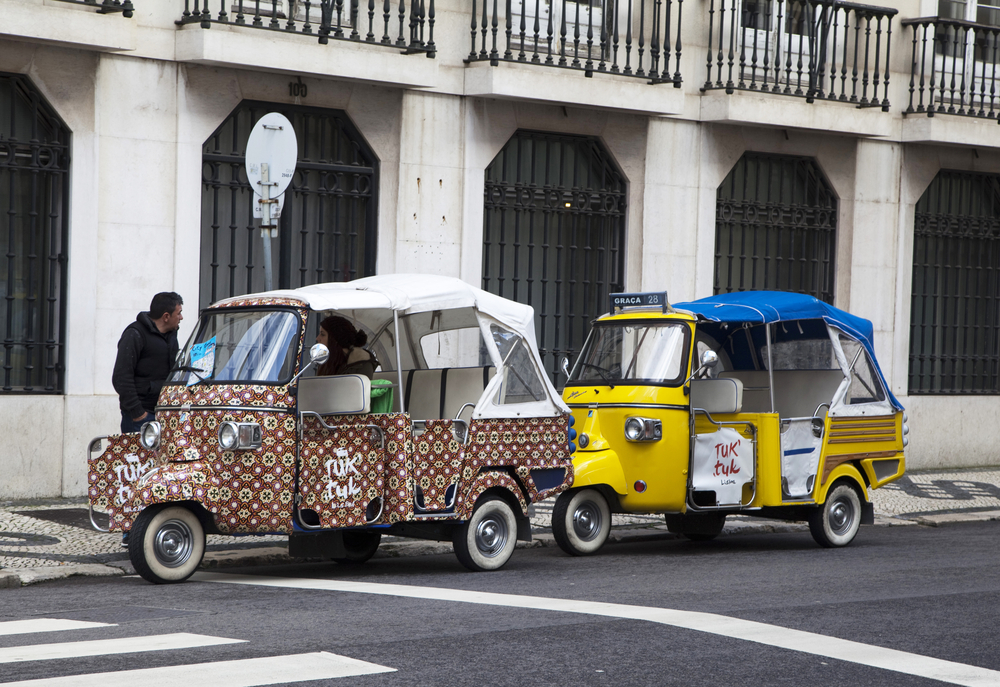 Lisboa. Taxista agride condutor de tuk tuk