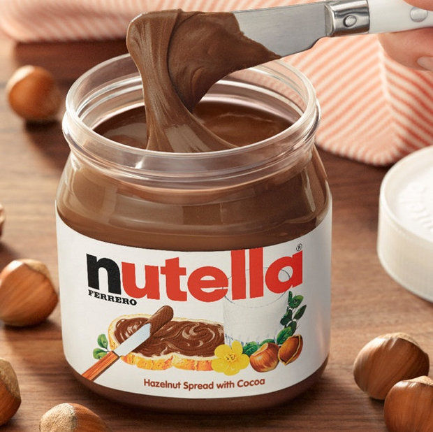 Nutella divide França e Itália