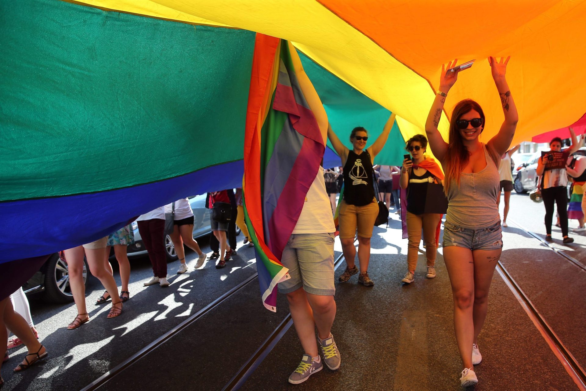 As imagens da 16.ª marcha LGBT de Lisboa