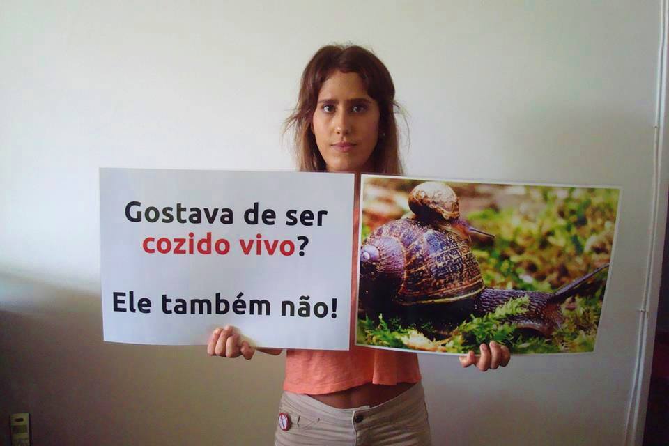 Campanha contra consumo de caracóis lança discussão na Internet