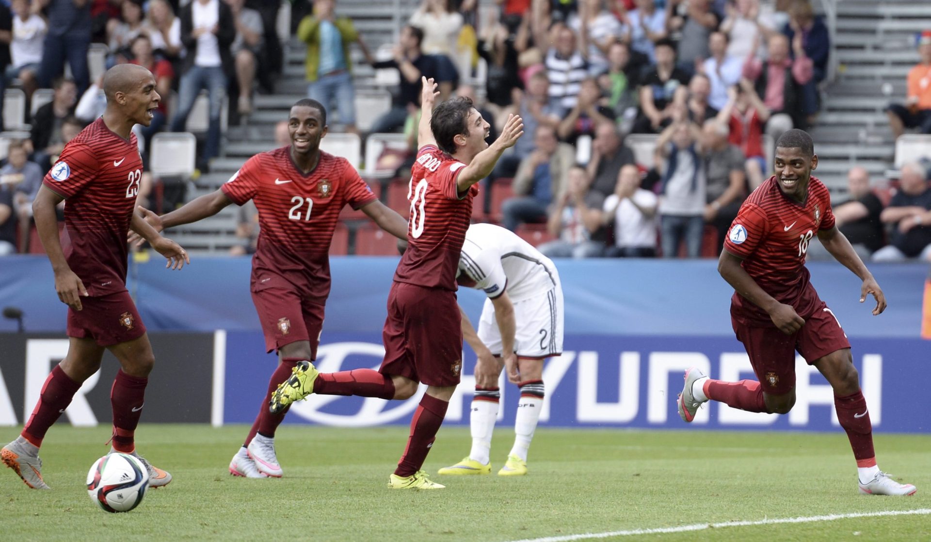 Europeu sub-21. Portugal humilha a Alemanha e está na final