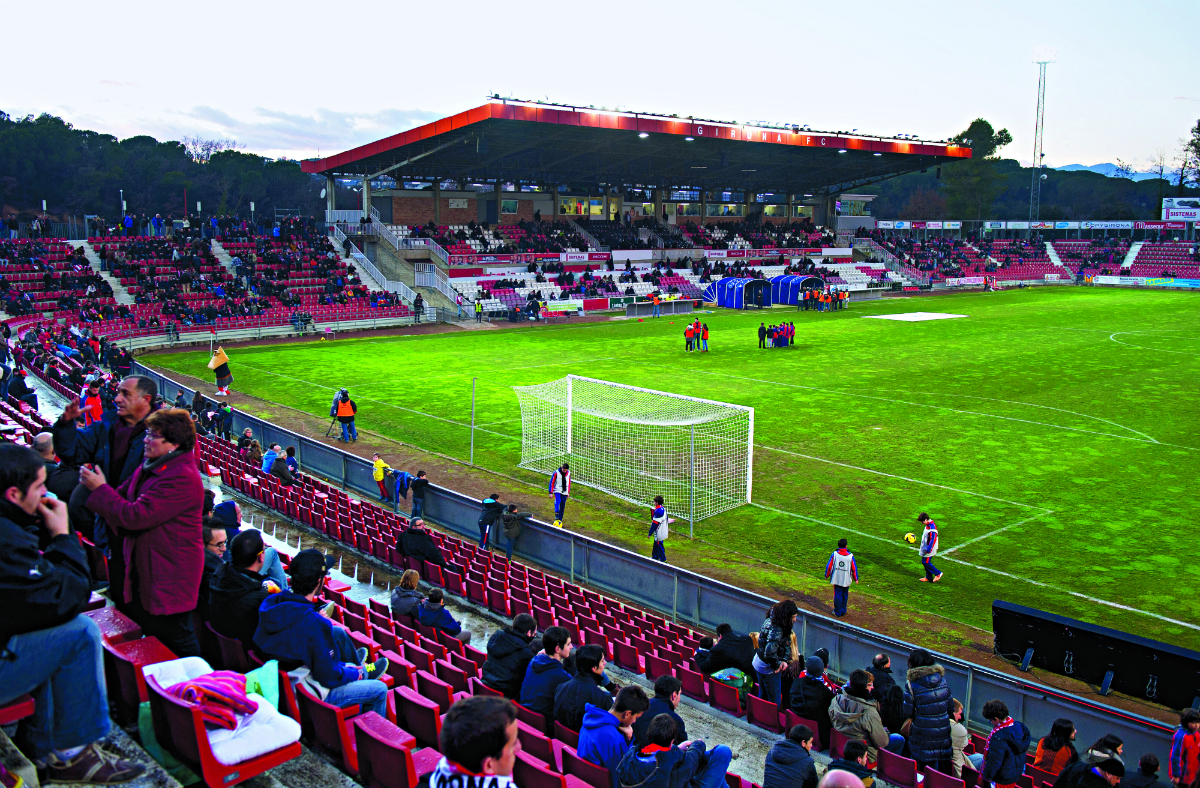 Girona vs. Lugo. Foram mais 40 segundos só para chatear