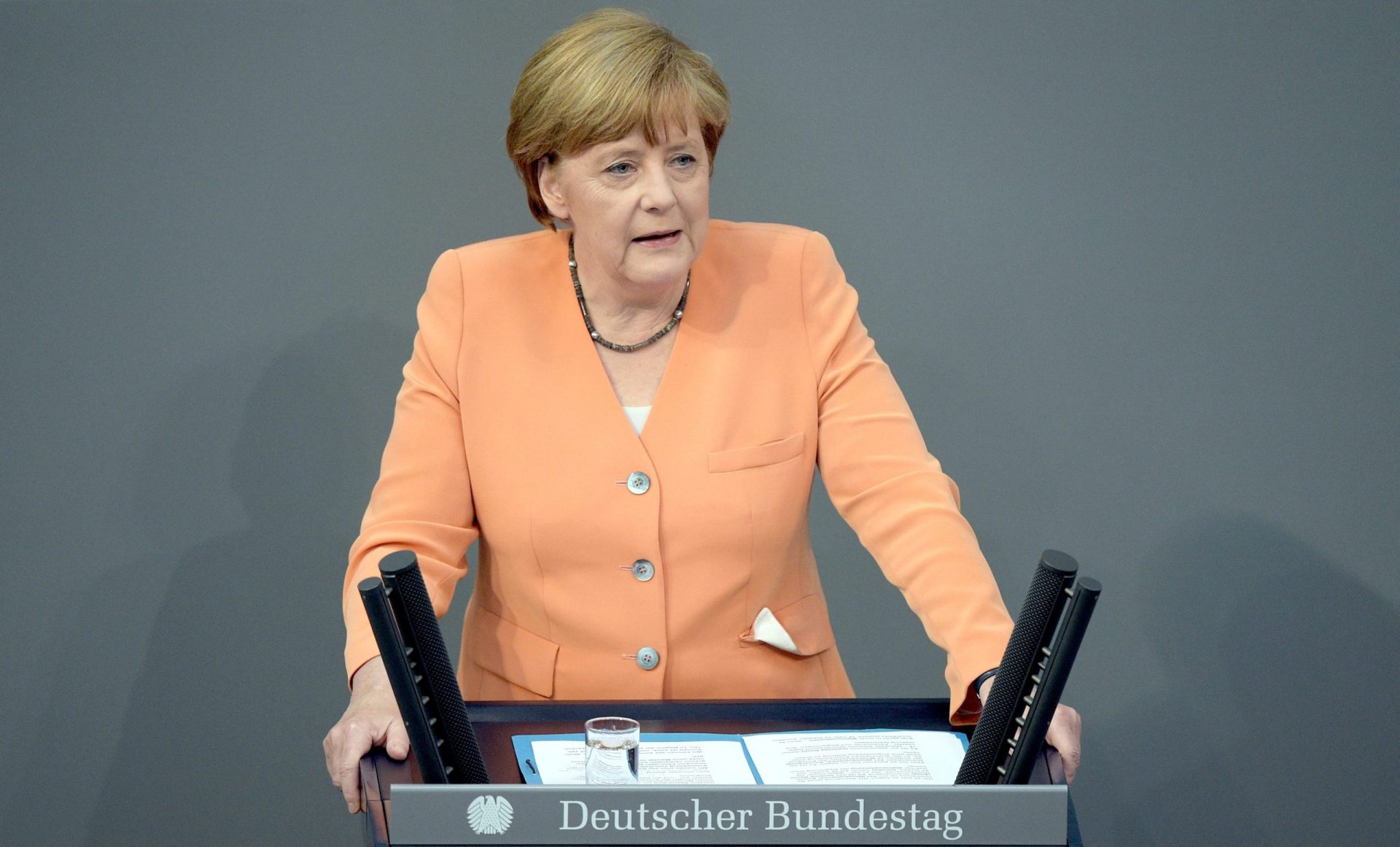 Merkel. “Grécia não é um problema insolucionável”