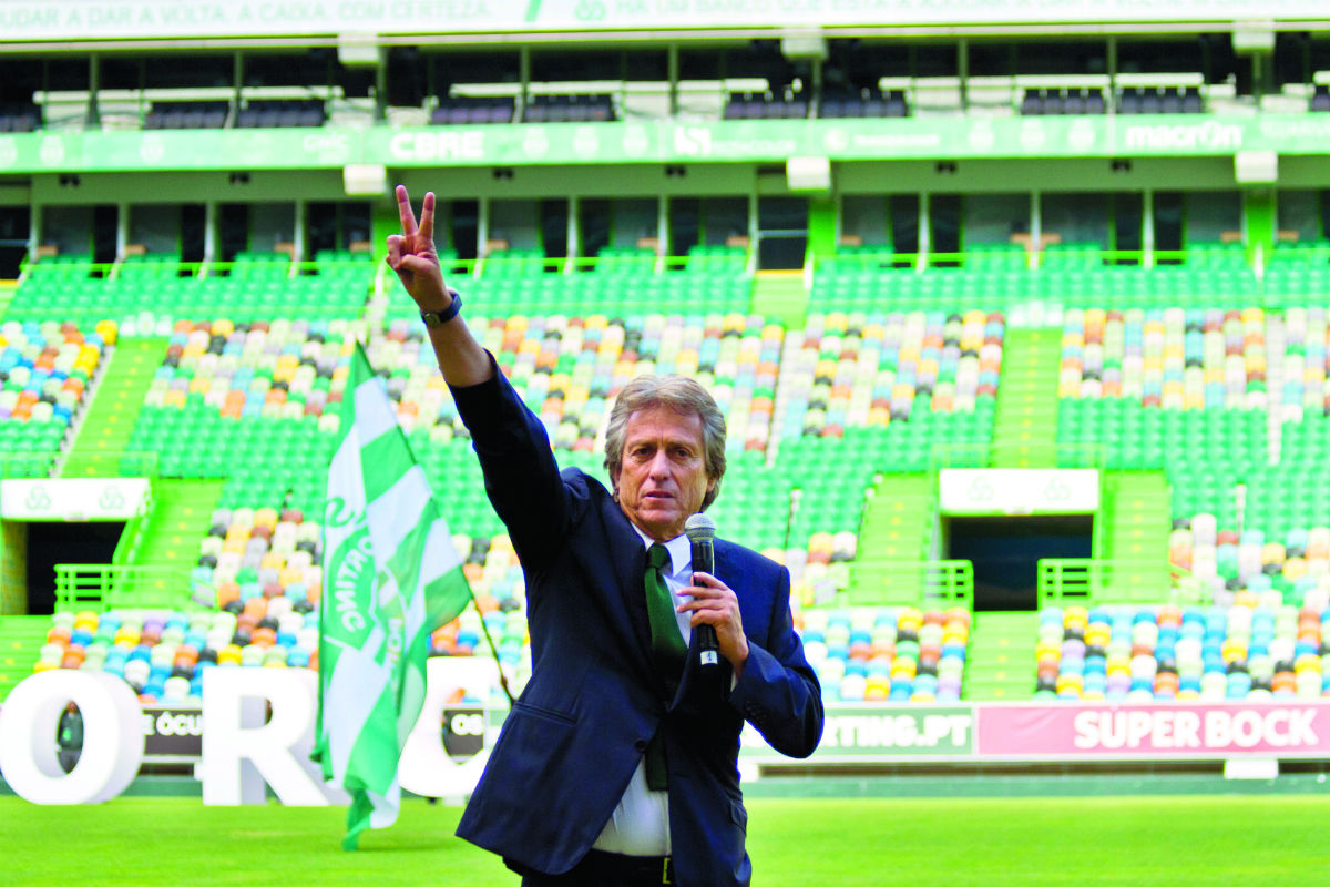 Jorge Jesus. “A partir de hoje há três candidatos em Portugal”