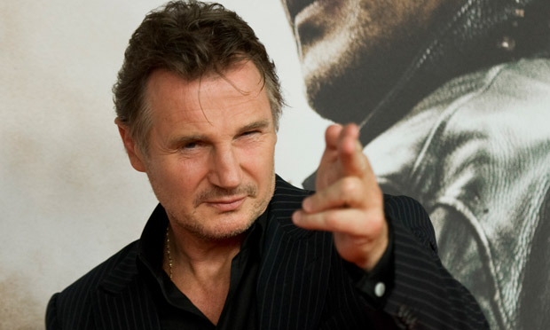 Liam Neeson está irreconhecível