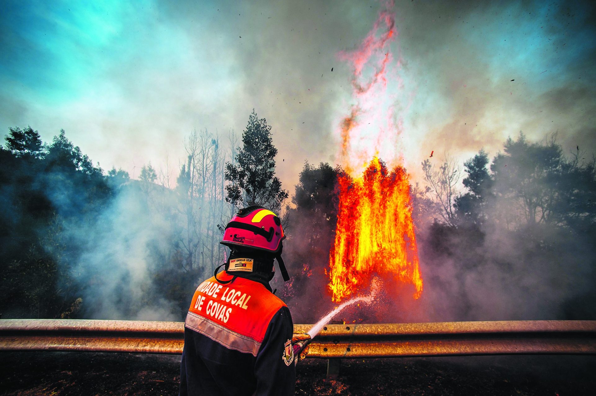 Incêndios. Ontem foi o dia com mais ocorrências em 2015