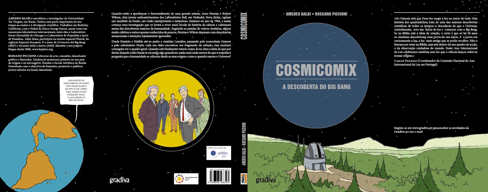 “Cosmicomix” ou as origens do universo em banda desenhada