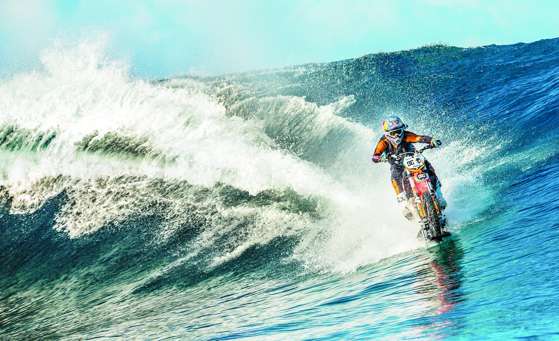 Robbie Maddison. No oceano não há hora de ponta