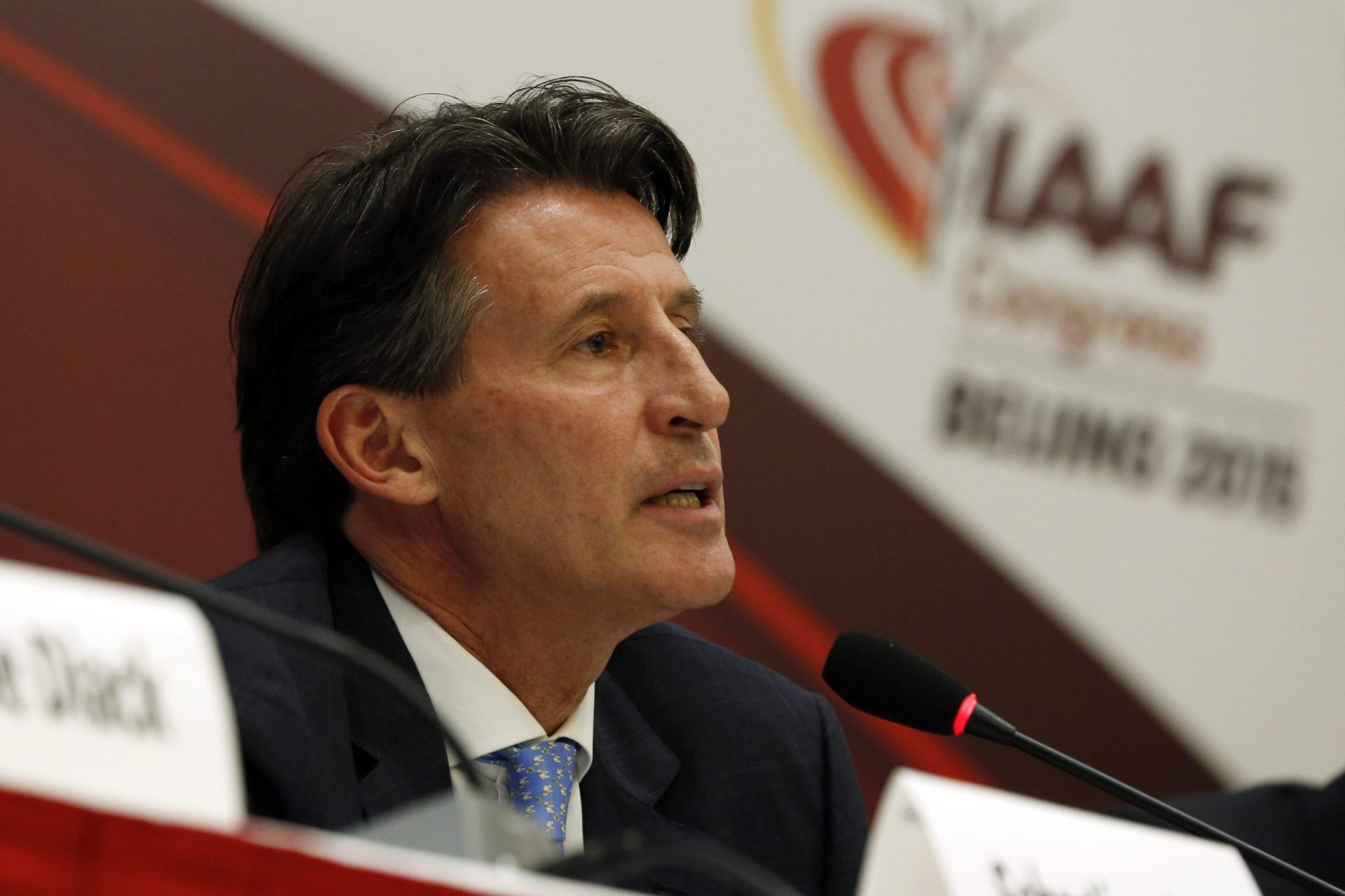 Sebastian Coe. O novo presidente do atletismo mundial