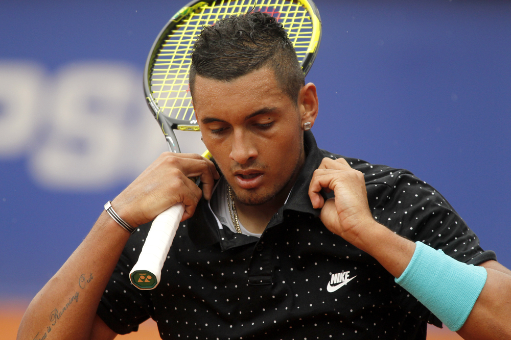 Nick Kyrgios. O mau comportamente saiu-lhe caro