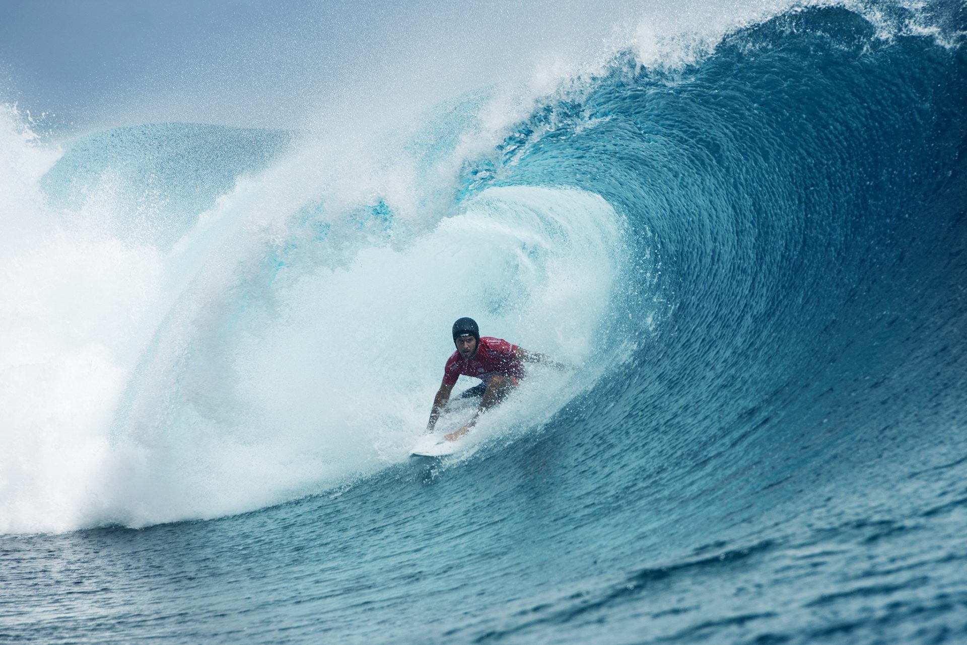 Surf. Medina derrotado por Jeremy Flores em Teahupo&#8217;o