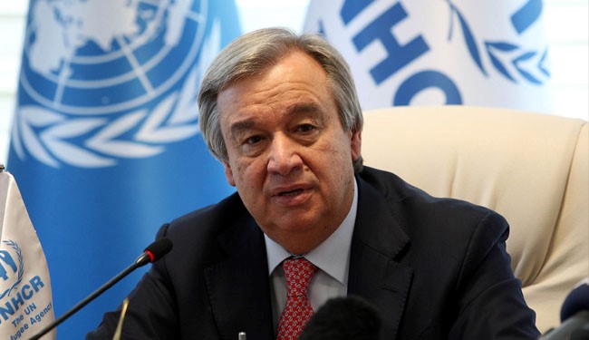 Guterres apela à criação de centros de acolhimento para refugiados na UE