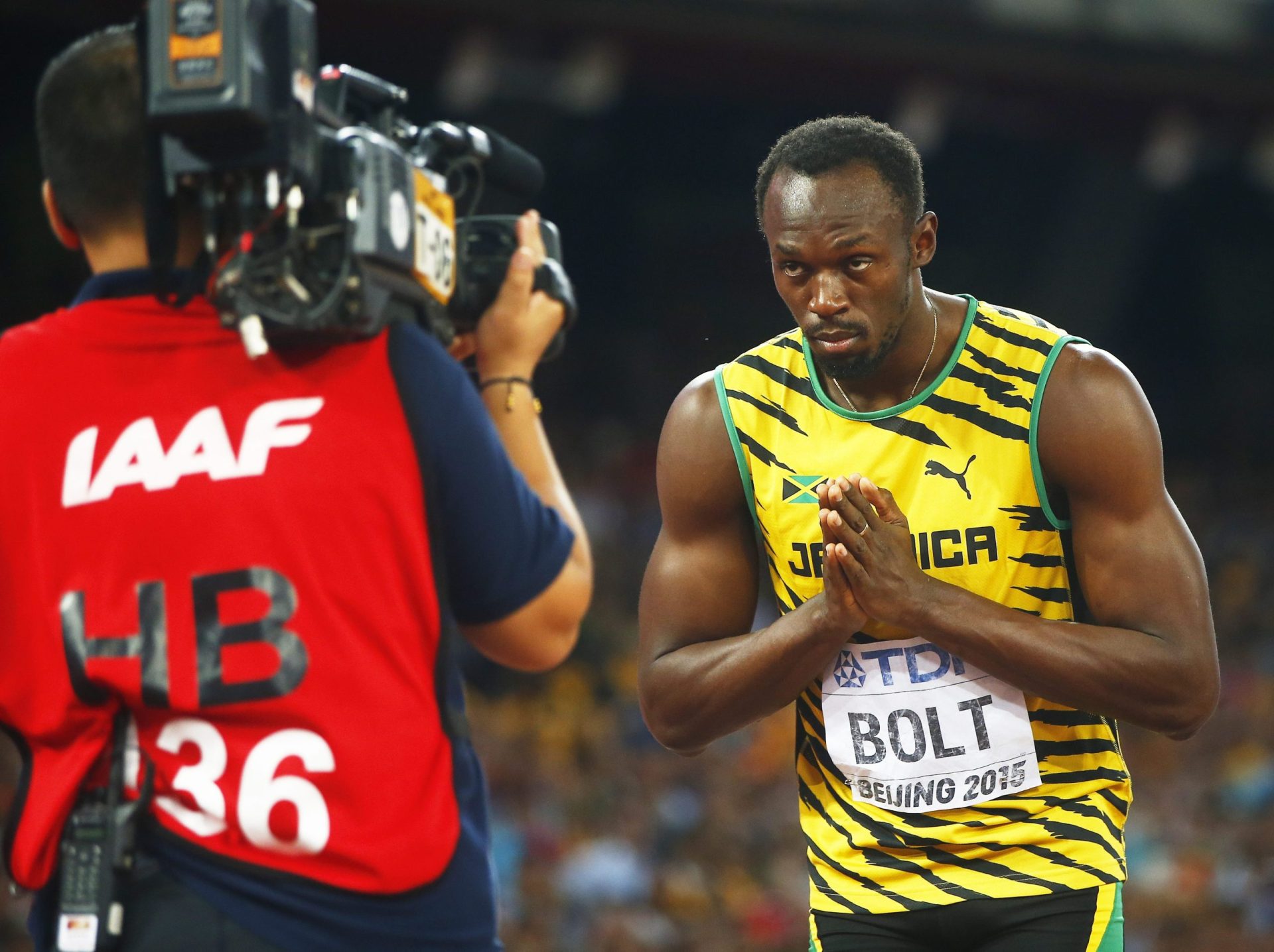 Usain Bolt também bate Gatlin nos 200 metros