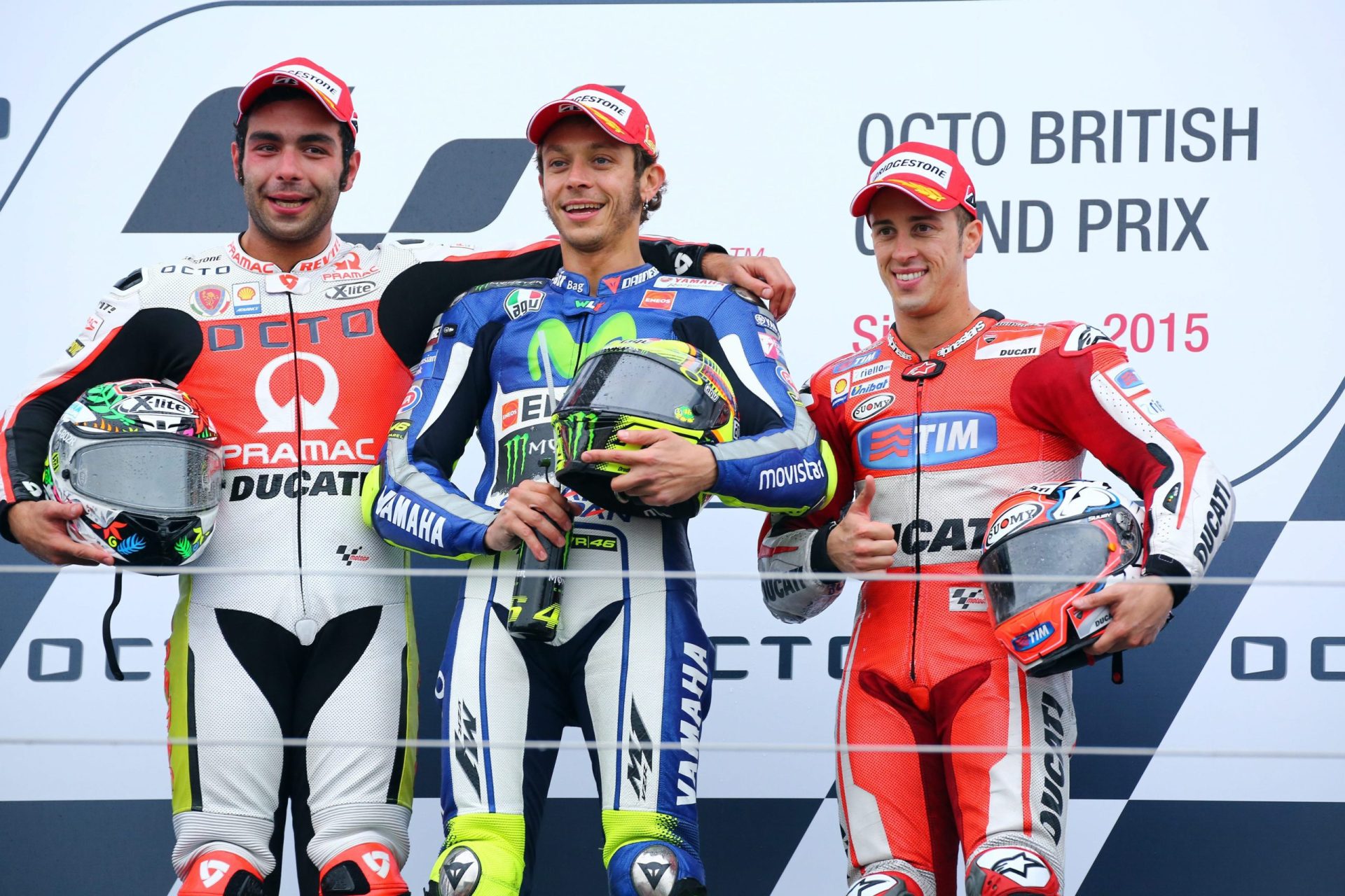 Valentino Rossi. Silverstone vale liderança do Mundial