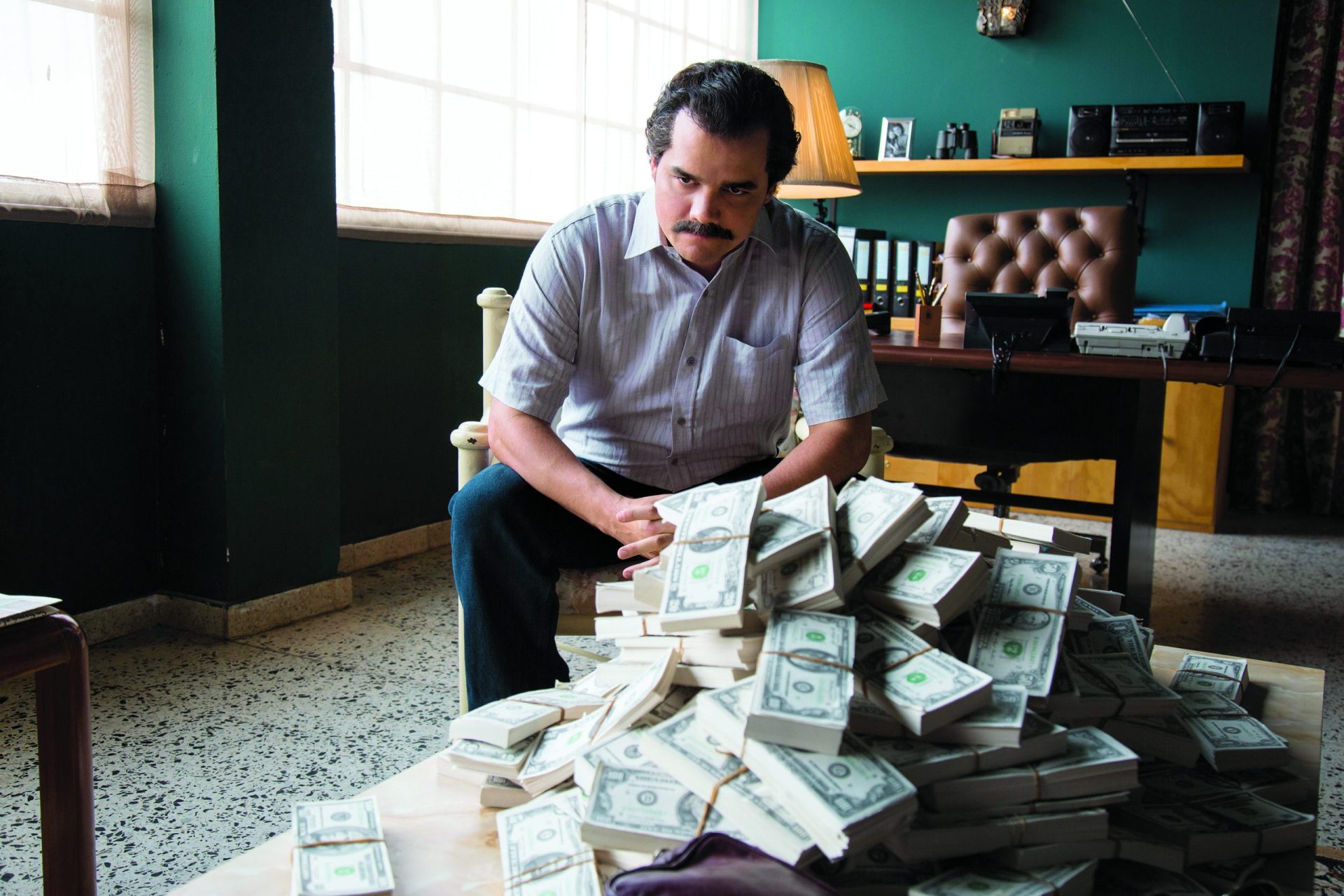 “Narcos”. Droga de vida, Pablo Escobar