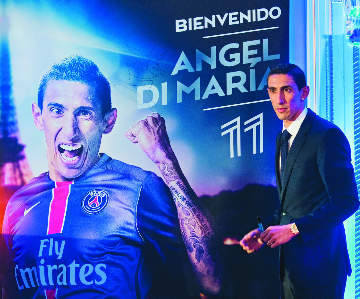 Di María. A mais recente extravagância do PSG