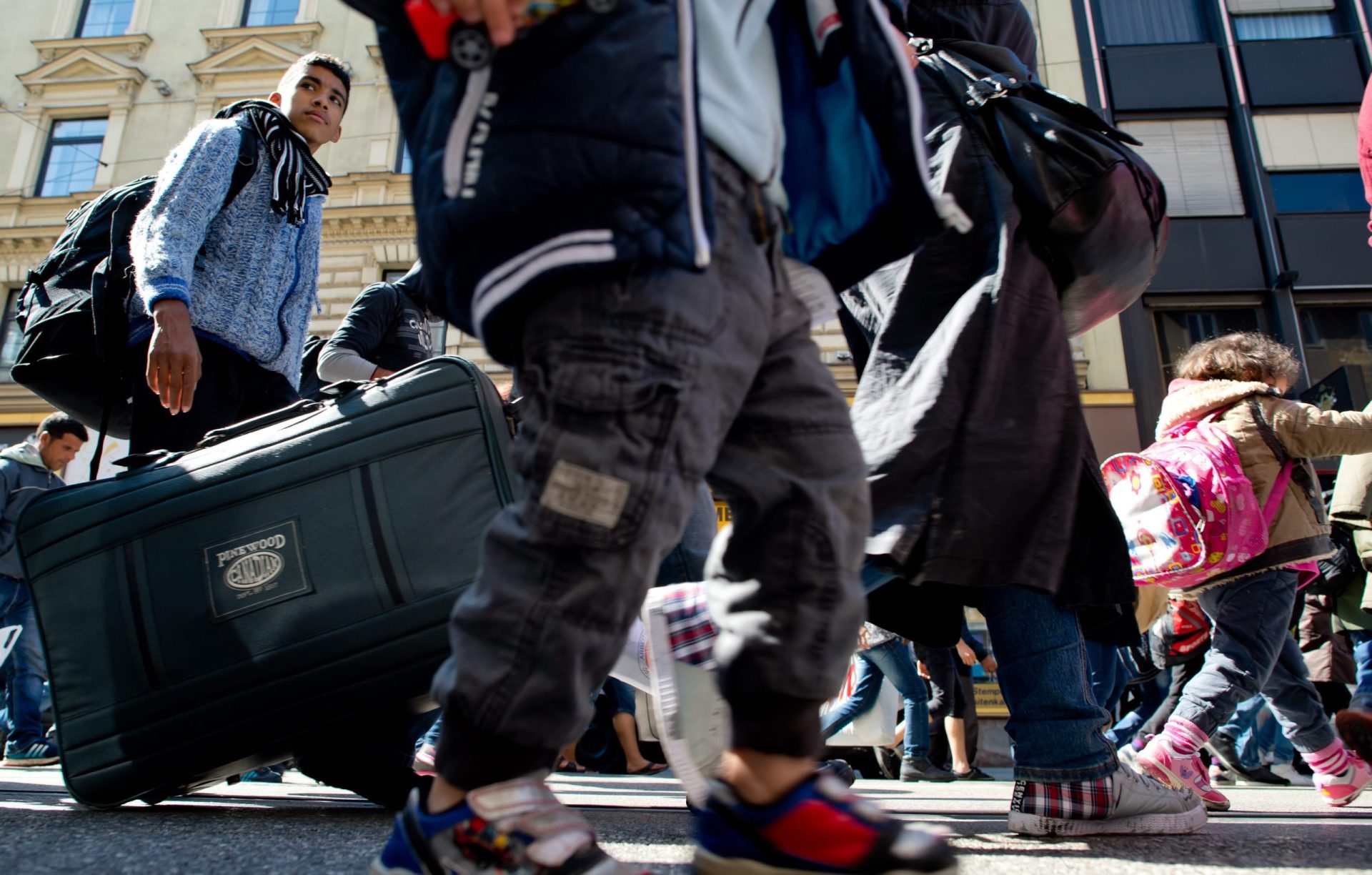 Cerca de 1.000 manifestantes em Lisboa para apoiar refugiados