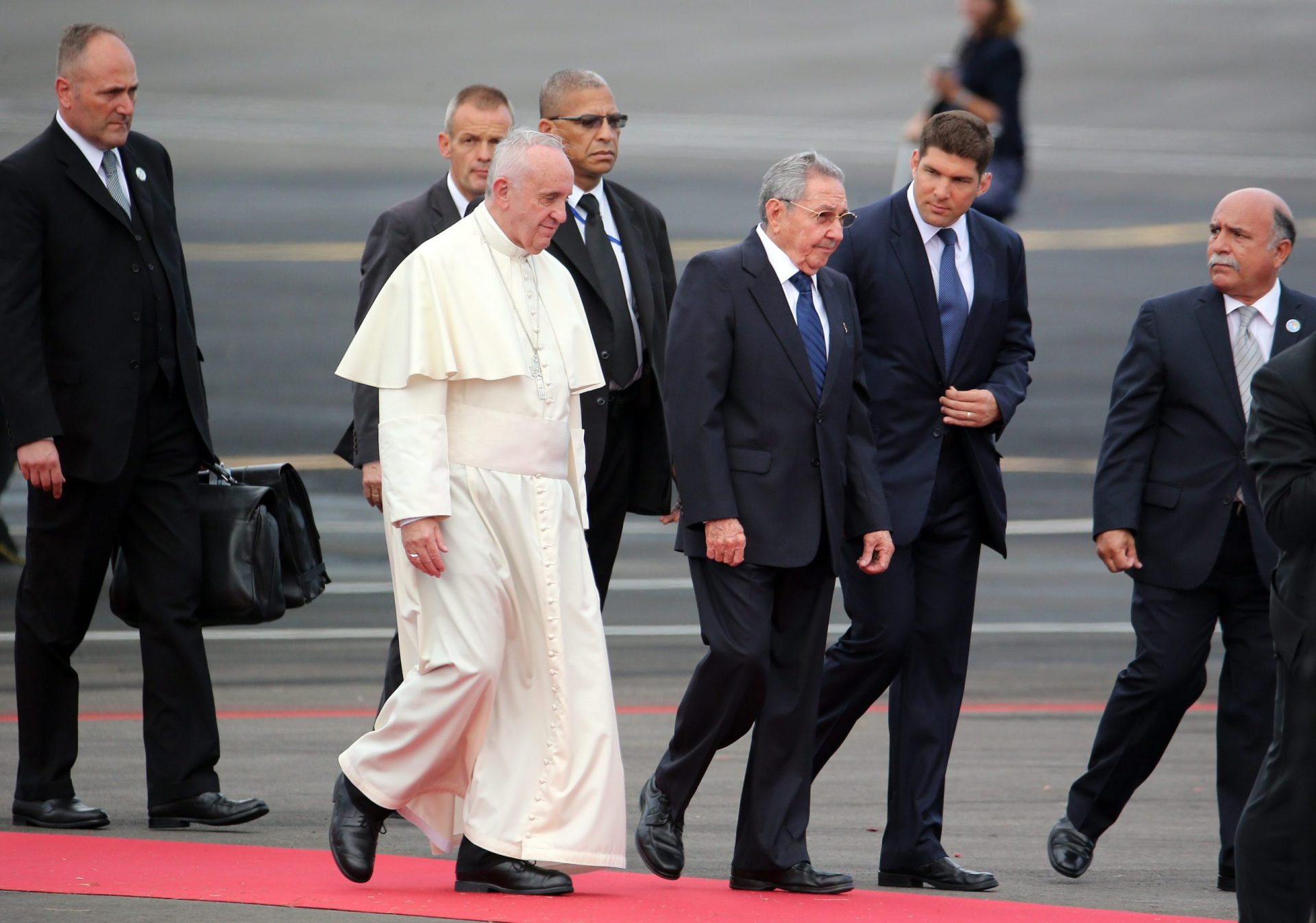 Papa Francisco já está em Cuba