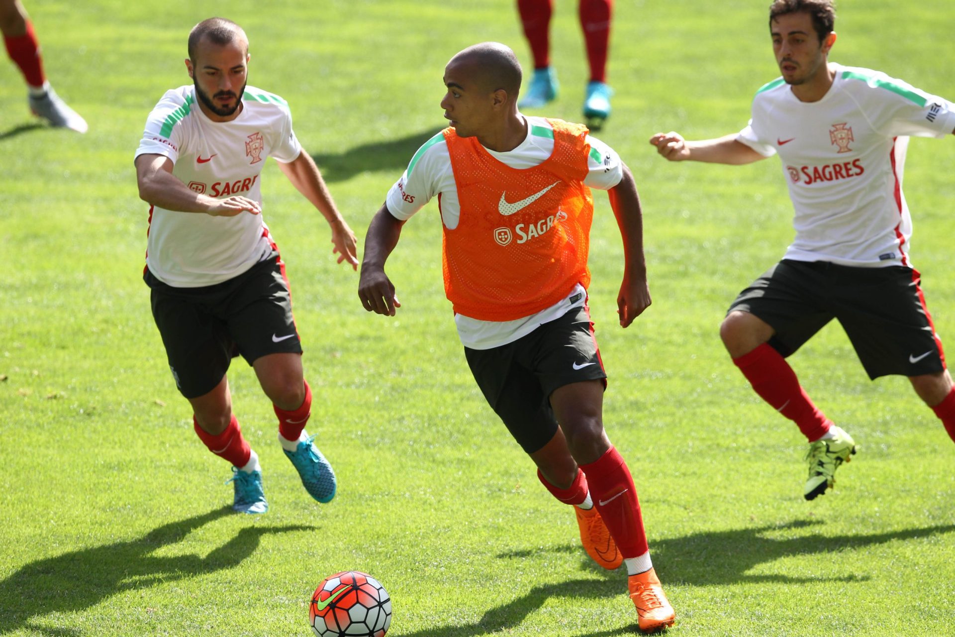 João Mário e Adrien preparados para jogarem juntos na selecção