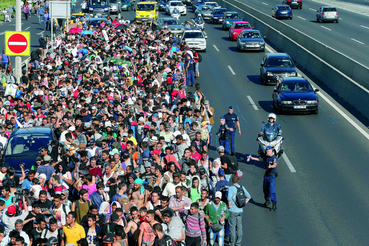 Refugiados. Começou a longa marcha pela dignidade