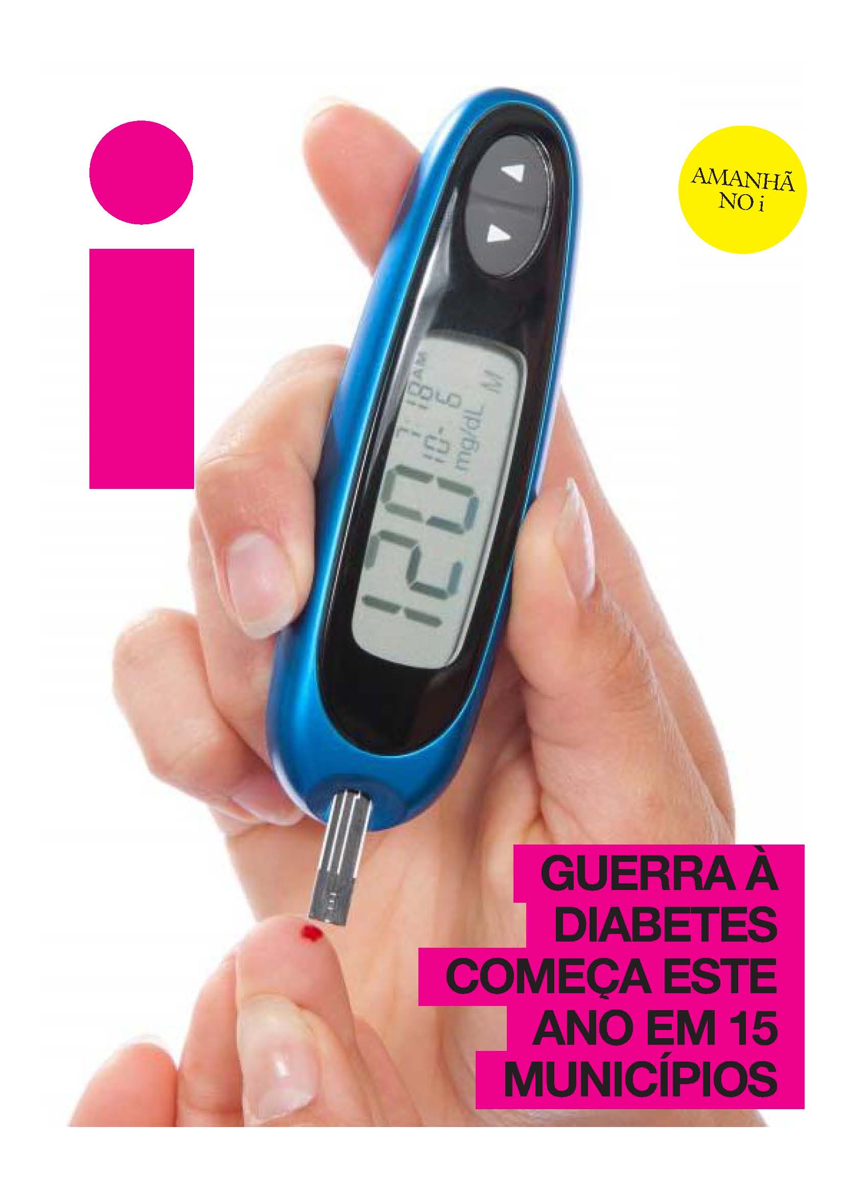 Guerra à diabetes começa este ano em 15 municípios