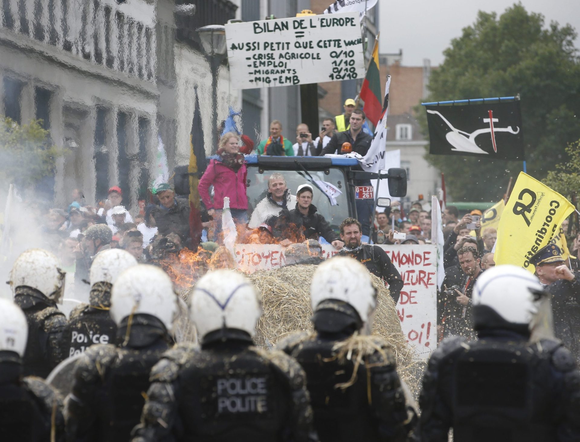 CAP junta-se à CNA nas manifestações em Bruxelas