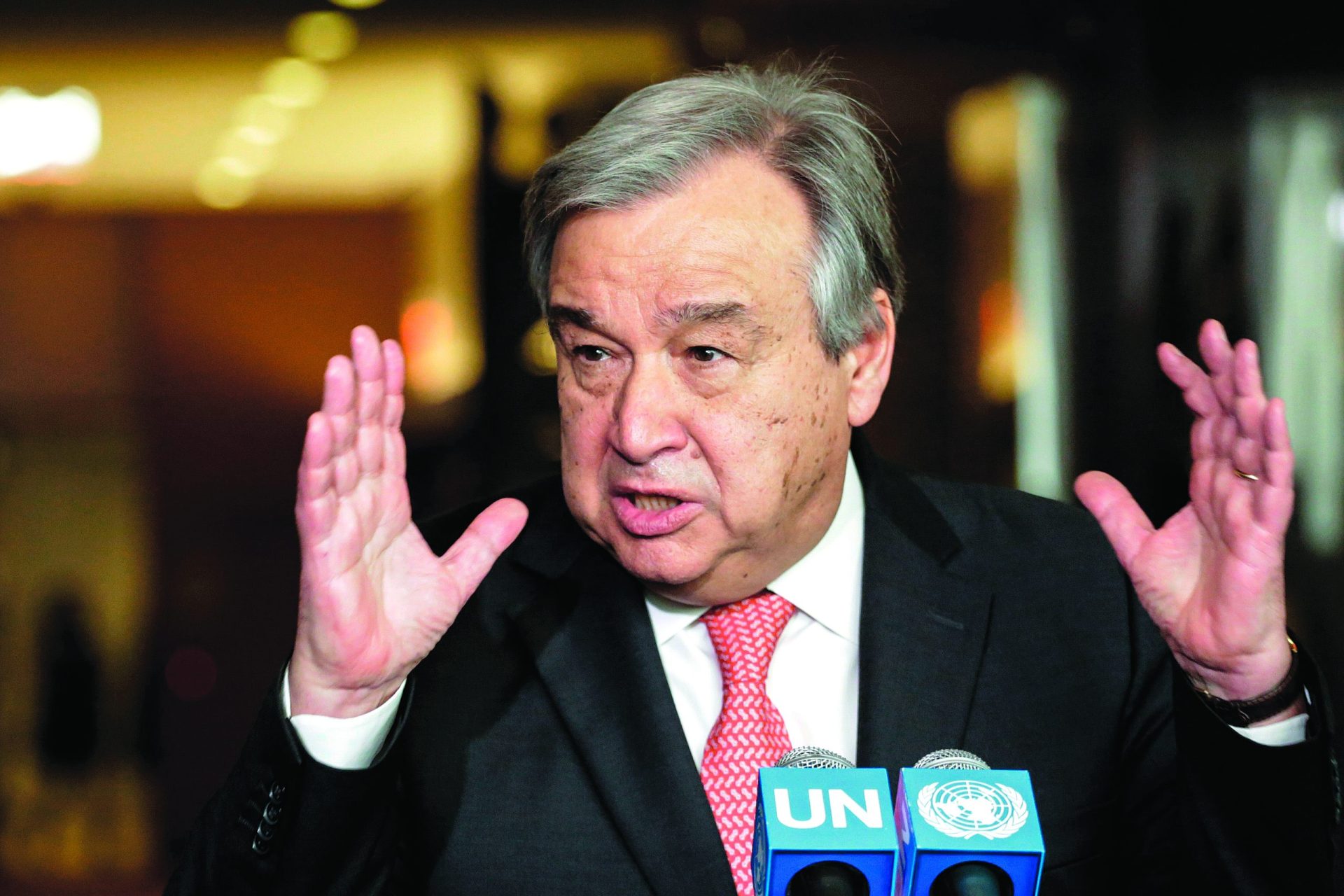 Guterres. ‘O fator decisivo foi o próprio’