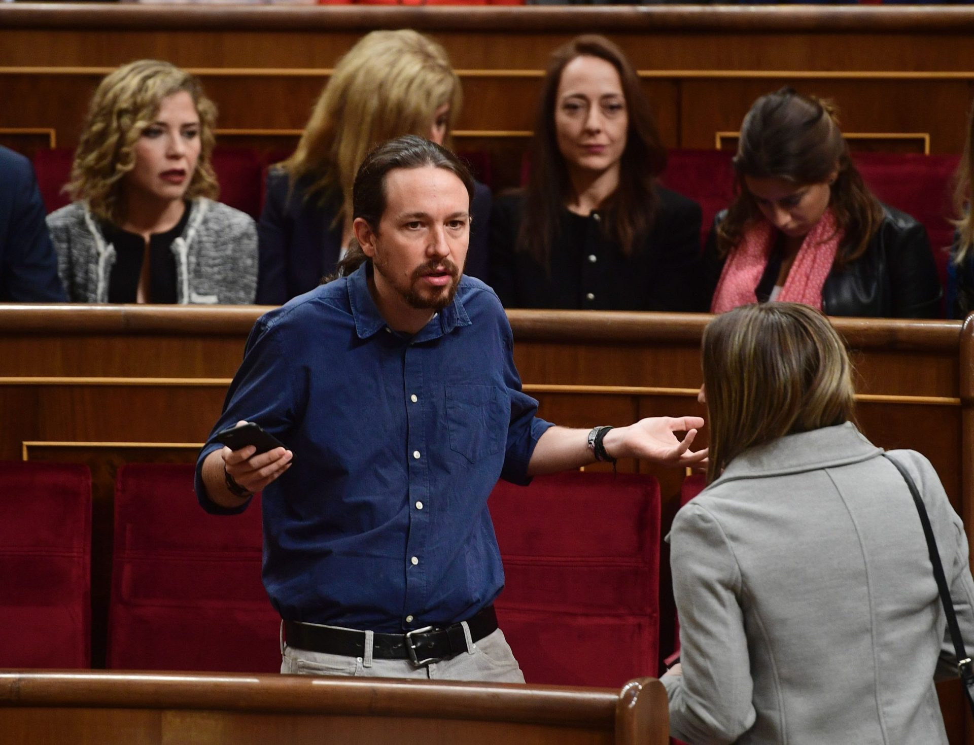 Espanha. Podemos não aplaudiu Felipe VI