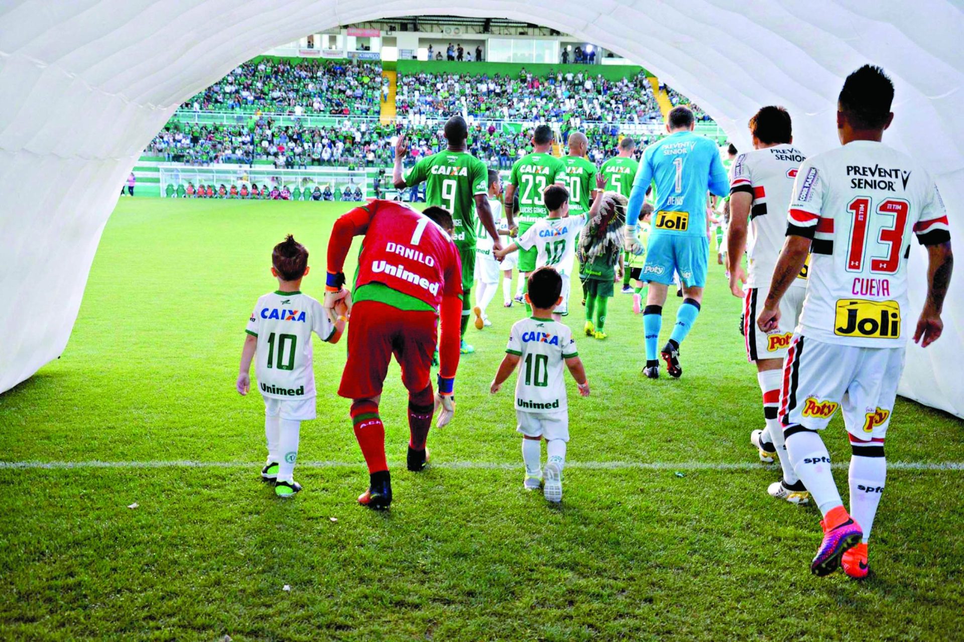 Chapecoense. Jogo de lágrimas no fim dos sorrisos!